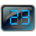 Digital LCD Clock Widget icon