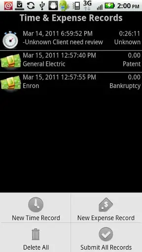MobileTrack screenshot 1