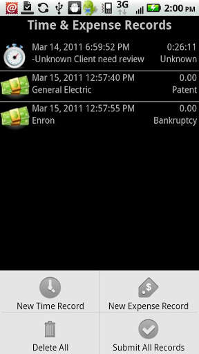 MobileTrack screenshot 1