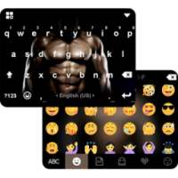 Fitness Emoji Keyboard Theme