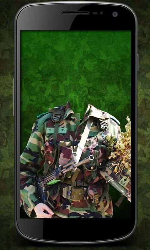 Woman Army Suit Photo Maker स्क्रीनशॉट 1