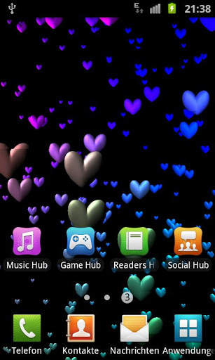 Hearts 3D Free Live Wallpaper screenshot 3