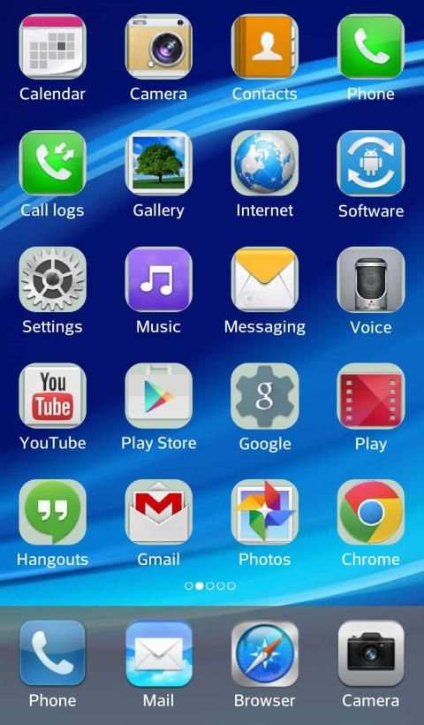 i6 Plus Launcher screenshot 3