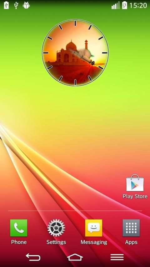 Islamic Clock Widget screenshot 1
