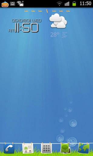 Photo Hang Theme Go Launcher screenshot 1