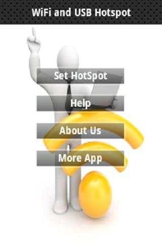 Wifi Hotspot and USB Tether screenshot 1