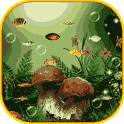 Mushroom Aquarium 3D Live Wall