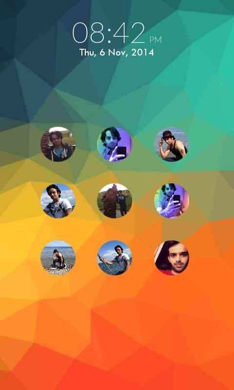 Foto Pattern Lock Screen screenshot 14
