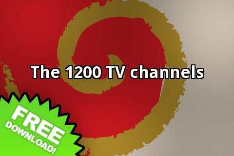 The 1200 Tv Channels स्क्रीनशॉट 1
