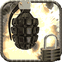 ikon Kunci Granat Meledak