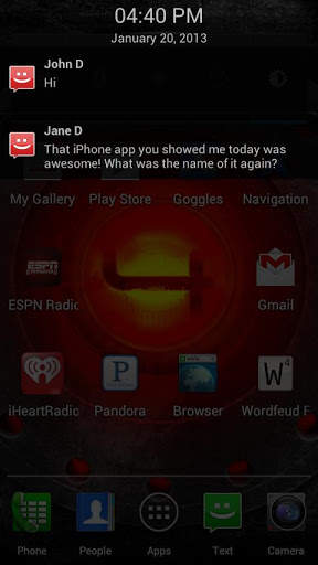 iPhone Text Notifications Free screenshot 3