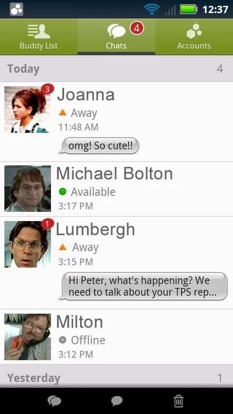 BeejiveIM for Google Talk Free screenshot 4