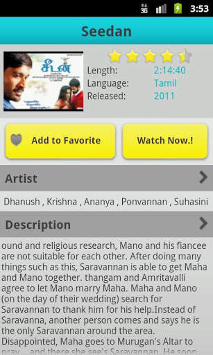 Live Movies -Tamil screenshot 5