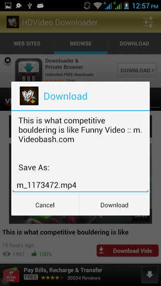 HD Video Downloader screenshot 4