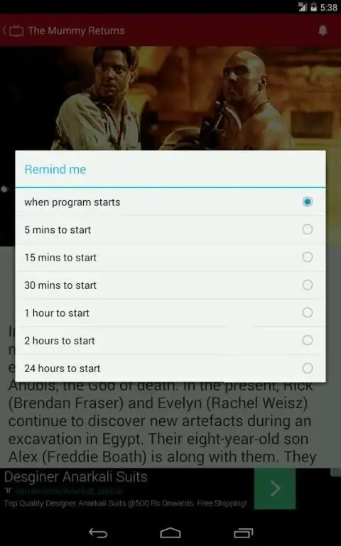 TV Guide India screenshot 10
