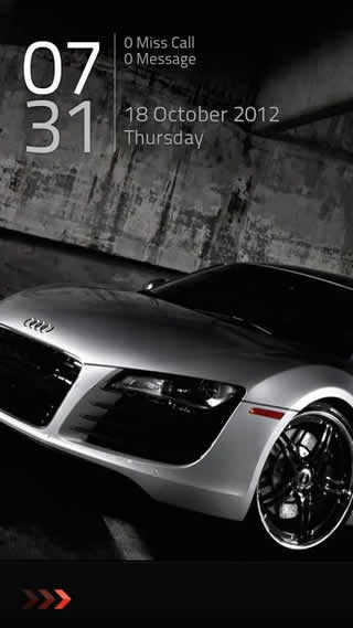 Audi Lock Screen screenshot 2