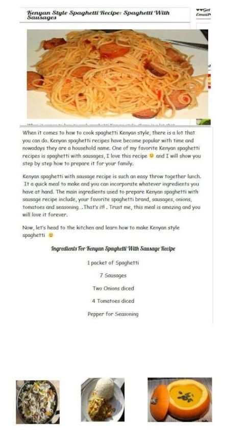 Kenyan Food Recipes screenshot 2