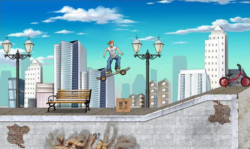 Skater Racing screenshot 1