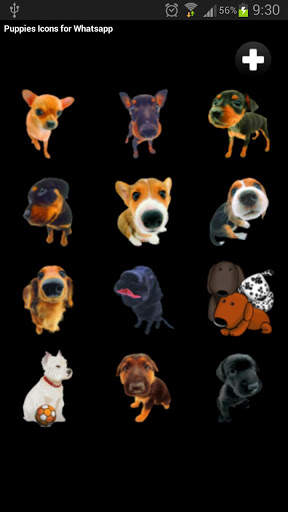 Whatsapp icons Dogs screenshot 1
