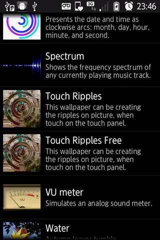 Touch Ripples Free 1 تصوير الشاشة