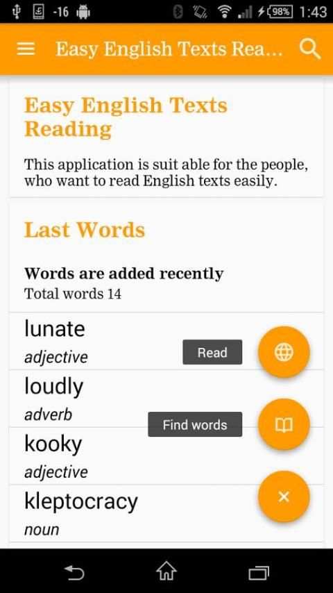 Easy English Texts Reading screenshot 13