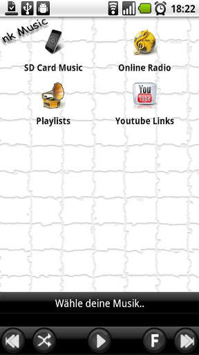 nk Music Player screenshot 1