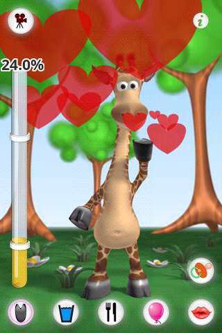 Talking Gina the Giraffe Free screenshot 3
