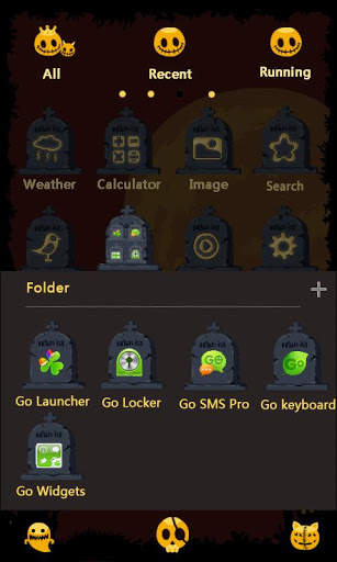 Halloween night GOLauncher EX screenshot 4