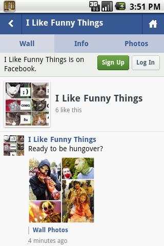 Like Funny Things On Facebook screenshot 1
