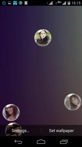 My Photo FX Live Wallpaper screenshot 1