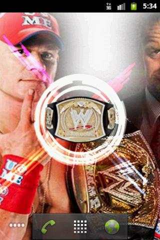 WWE ChampionBelt LiveWallpaper screenshot 2