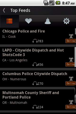 Weather &amp; Scanner Radio screenshot 2