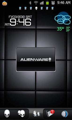 Alienware Morph Go Launcher screenshot 1