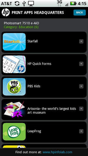 HP Print Apps HQ screenshot 2