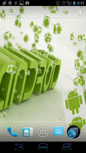 Live Wallpaper - AnDroid Cubes screenshot 5