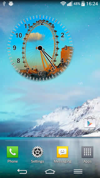 World Clock Widget screenshot 1