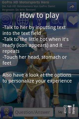 Talking &amp; Answering Jenna Bot 4 تصوير الشاشة