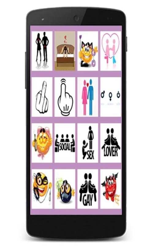 Adult Stickers for Messenger screenshot 2
