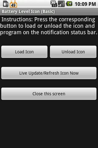 Battery Level Icon (Basic) screenshot 2