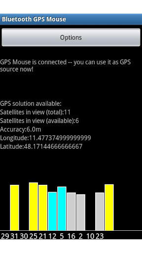 Bluetooth GPS Mouse - free screenshot 1