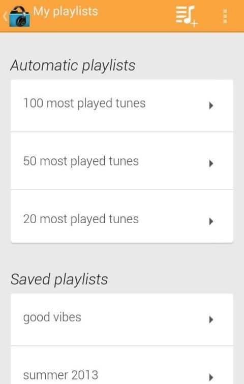 Music Folder Player (original) screenshot 1