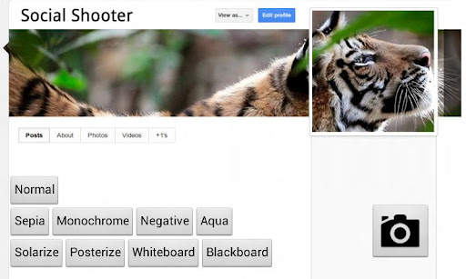 Google+ Cover Photo Shooter screenshot 2