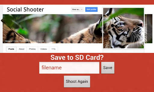 Google+ Cover Photo Shooter screenshot 3