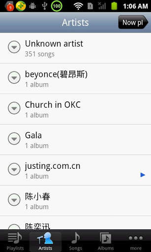 iPhone Music screenshot 2