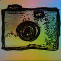 Camera paper drawing effect