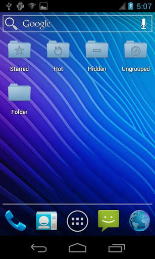 Mac OS skin for Start menu screenshot 3