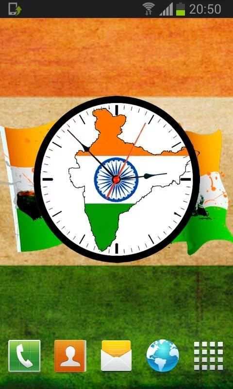 India Clock Live Wallpaper screenshot 6