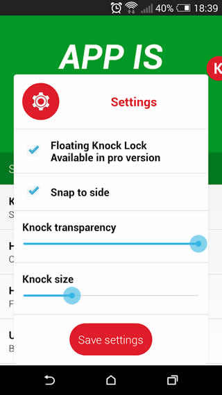 Knock Lock screenshot 2