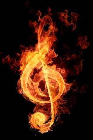 Burning Fire 3D Live Wallpaper скриншот 2