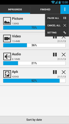FT Download Manager screenshot 2